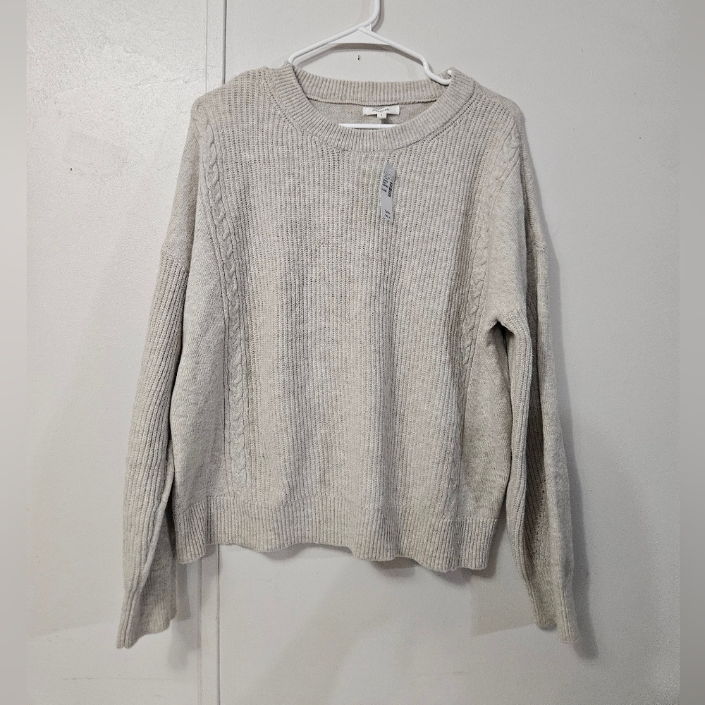 NWT! Maurices Cream Colored Sweater!